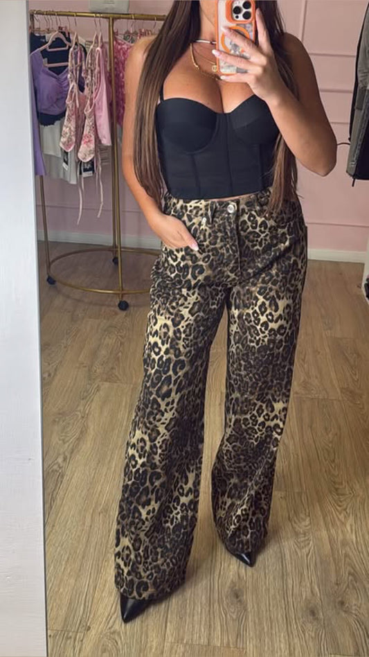 Jeans animalier