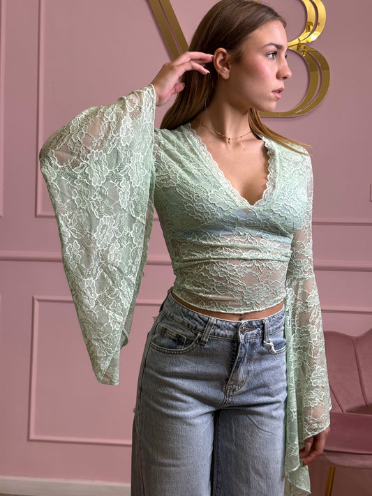 Maglia fly pizzo