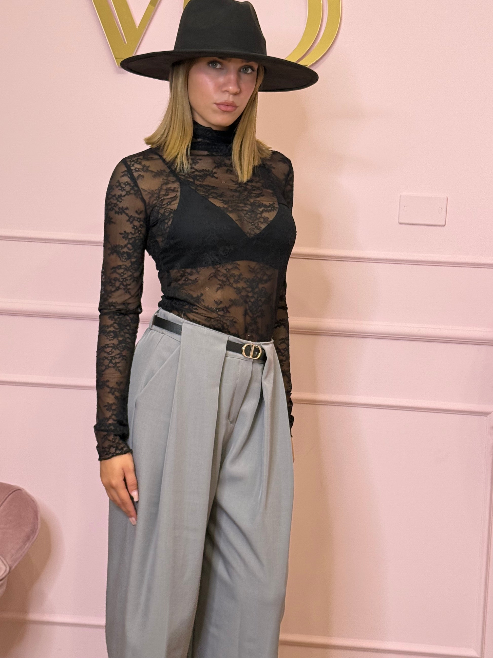 Maglia in pizzo Monique