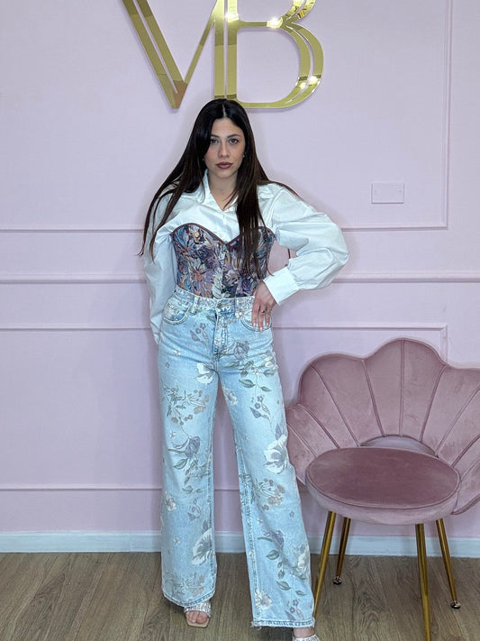 Jeans Flower