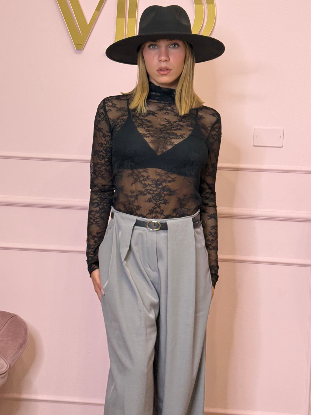 Maglia in pizzo Monique